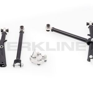 Verkline Adjustable tubular front race wishbones MQB Audi RS3 S3 A3 8V Golf Mk7 Seat Leon 5F