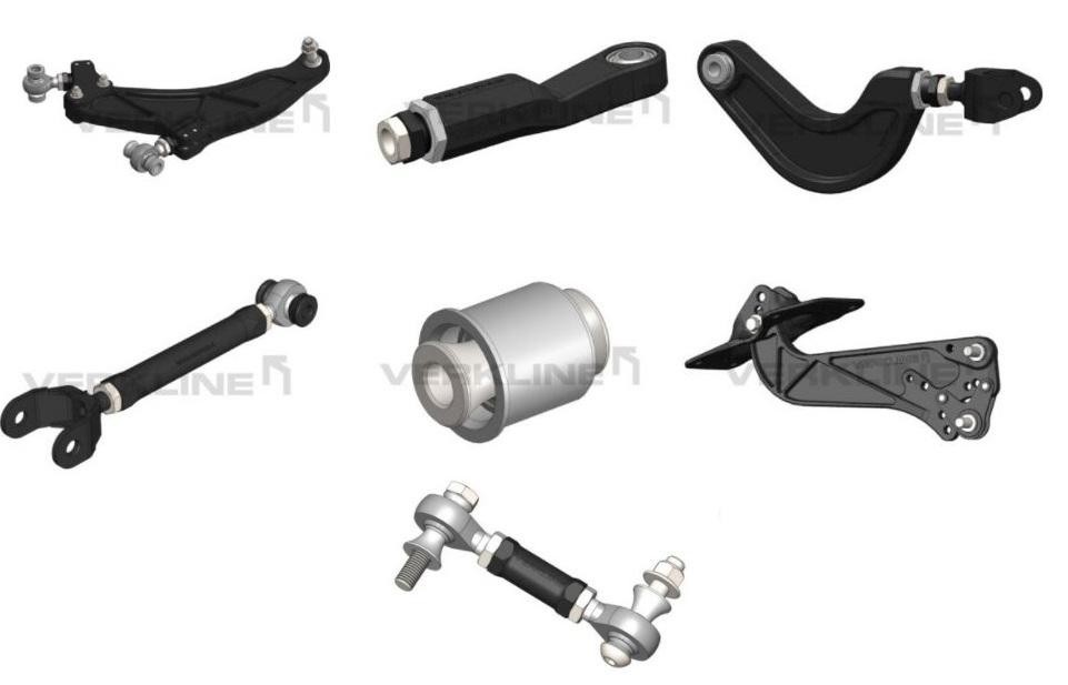 Verkline Full wishbones set for Toyota Yaris GR