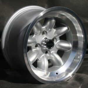 Maxilite Minilite style wheels 8x13 silver/diamond cut