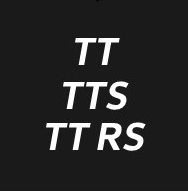 TT/TTS/TTRS