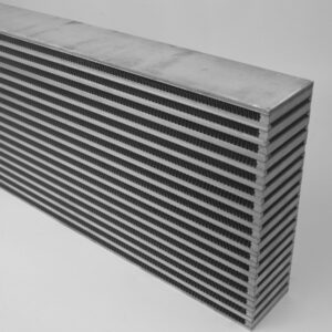 High Performance Bar & plate intercooler core 20x12x4