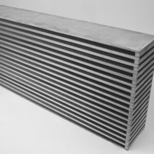 High Performance Bar & plate intercooler core 25x12x4.5