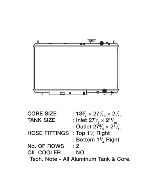 CSF RACE RADIATOR FOR 94-01 ACURA INTEGRA - Image 5