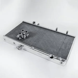 CSF RACE RADIATOR FOR 92-00 HONDA CIVIC K-SWAP, 94-01 ACURA INTEGRA K- SWAP - WITH ADJUSTABLE -16 OR SLIP-ON FITTINGS
