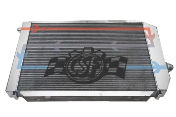 CSF RACE UNIVERSAL R-1 COMPETITION RADIATOR - TRIPLE PASS - AN FITTINGS - Image 2