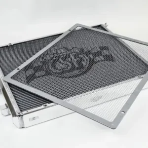 CSF RACE BMW F8X M3/M4 - FRONT MOUNT HEAT EXCHANGER WITH ROCK GUARD