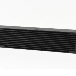 CSF UNIVERSAL DUAL-PASS OIL COOLER W/ DIRECT FITMENT FOR PORSCHE 911 CENTER FRONT OIL COOLER (RS STYLE) - M22 X 1.5 CONNECTIONS