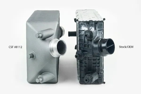 CSF RACE PORSCHE 911 TURBO / TURBO S (.1 &.2) (991 SERIES) TWIN INTERCOOLER SET - Image 2