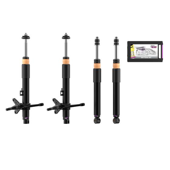 KW V3 Coilovers for PORSCHE 911 G-model (911 SC) incl. Turbo Coupé, Cabrio, Targa 01/75-
