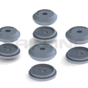 Verkline Rear Aluminium Subframe Bushings MQB Audi A3 S3 RS3 8V, TT TTS TTRS 8S, VW Golf Mk7, Seat Leon 5F