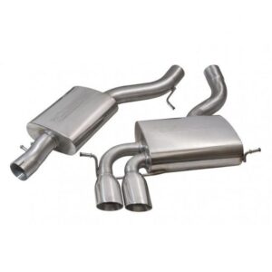 Audi A3 (8P) 2.0 TFSI Quattro (3 Door) (04-12) Cat Back System (Resonated)