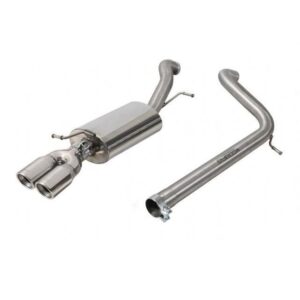 Audi A1 1.4 TFSI 122PS (10-18) Cat Back System (Resonated)