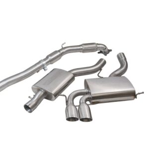 Audi S3 (8P) (3 door) (06-12) Cat Back System (Non-Resonated)
