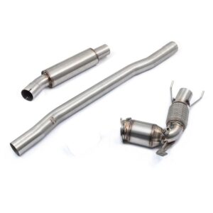 BMW M135i (F40 - 2019-) Sport Cat to Cobra and OE GPF Back - Non-Resonated