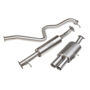 Ford Fiesta Mk7 1.0T EcoBoost (13-17) Zetec-S (ST Panel) Cat Back System (Resonated)