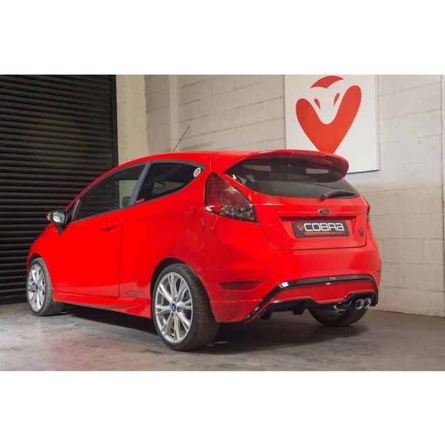 Ford Fiesta Mk7 1.0T EcoBoost (13-17) Zetec-S (ST Panel) Cat Back System (Resonated)