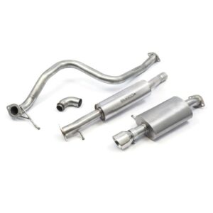 Ford Fiesta Mk8 1.0T EcoBoost (17-) Cat Back System (Non-Resonated)