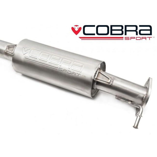 Ford Fiesta ST 180 Mk7 (13-17) 2.5 Inch Twin Tip Cat Back System (Resonated)