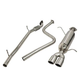 Ford Fiesta Mk7 1.2/1.4/1.6 (Zetec) (08 - 13) Cat Back System (Flex Type)