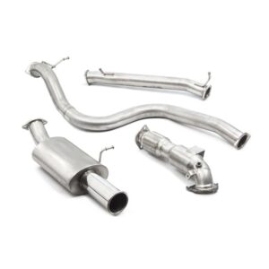 Ford Fiesta ST 180 Mk7 (13-17) 3 Inch Twin Tip Turbo Back System (Sports Cat & Resonated)