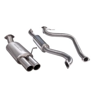 Ford Fiesta Mk7 1.0T EcoBoost (13-17) Zetec Cat Back System (Resonated)