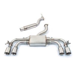 Volkswagen Golf R MK8 (20-) GPF Back System - Resonated - Valved