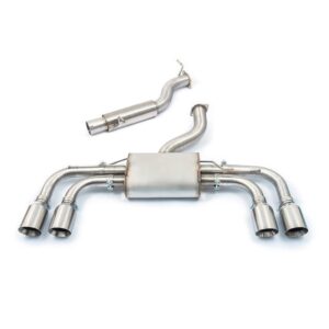 Volkswagen Golf R MK8 (20-) GPF Back System - Resonated - Valved