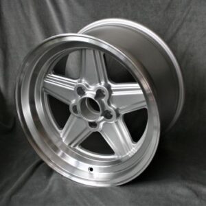 Maxilite Penta style wheels 10x17 silver/diamond cut