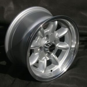 Maxilite Minilite style wheels 7x13 silver/diamond cut