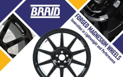 BRAID Forged Magnesium Alloy Wheels