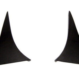 Reverie Lotus Exige S3 V6 (12 - 15) Carbon Fibre Front Bumper Canards Track/OEM Replacement (Large) - Pair
