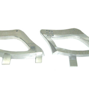 Reverie Porsche 911 991.1 GT3 (13 - 15) Wing Mount Adapters for Reverie 310mm Carbon Rear Wing - Paint Ready (Pair)