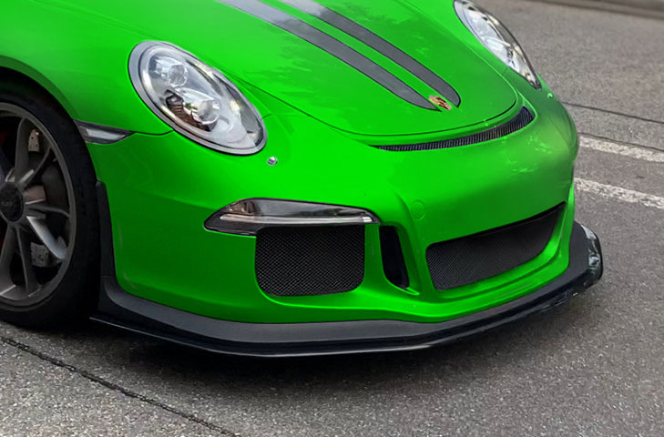 Reverie Porsche 911 991 GT3 (13 - 16 ) Carbon/Foam Short Front Splitter/Spoiler - Image 6