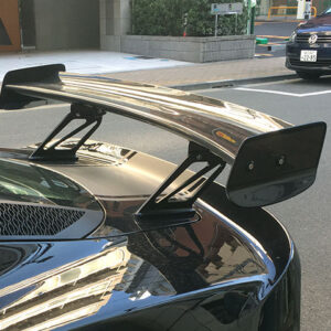 Lotus Exige S3 V6 Carbon Fibre Rear Wing Kit (Curved) - 225mm Chord Tailgate mounted