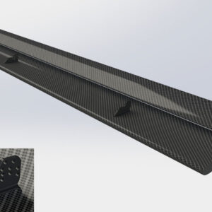 REVERIE top mounted dual element rear wing
